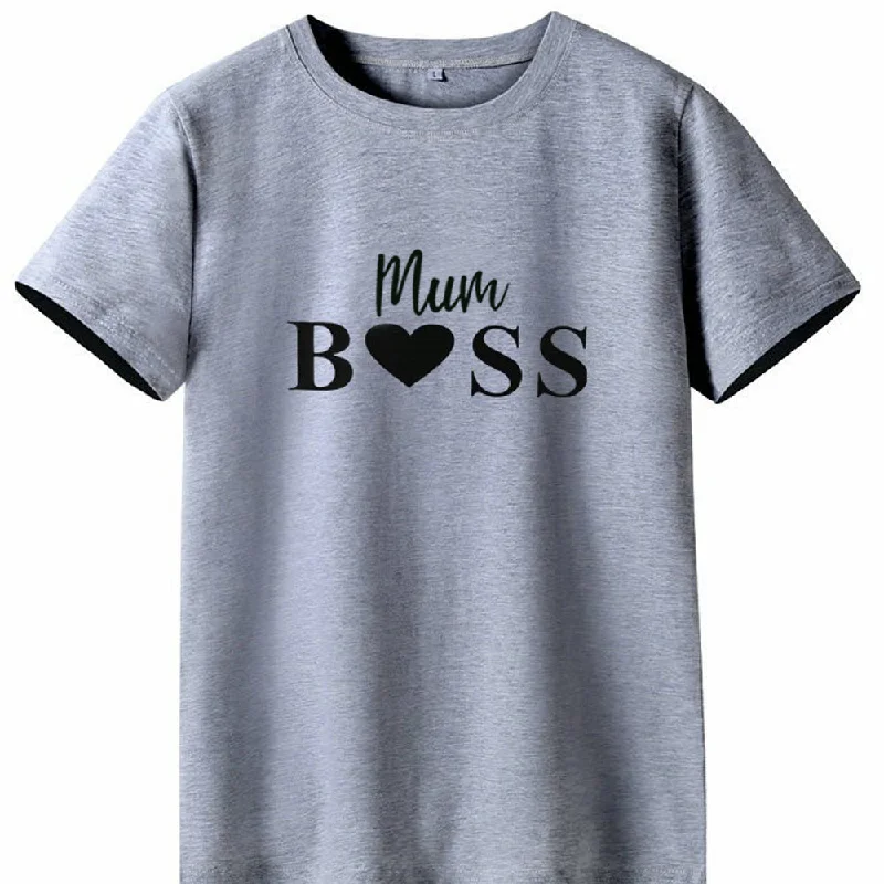 Mum Boss Heart T-Shirt (MRK X)