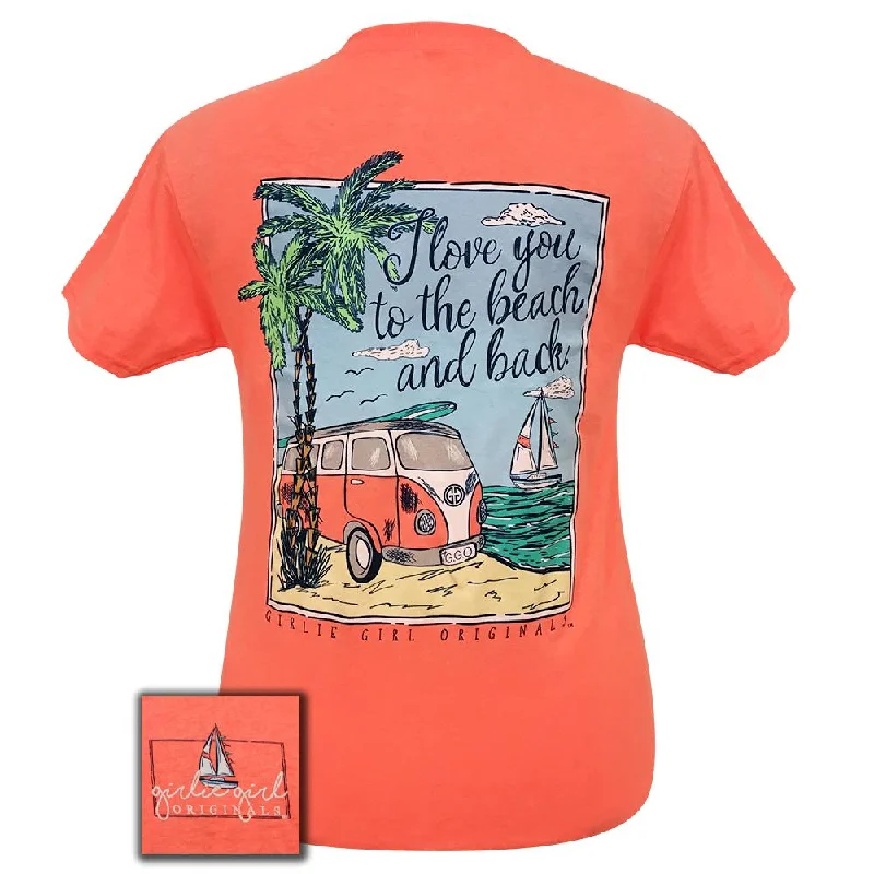 Deal Dash Beach and Back-Retro Heather Coral-1560
