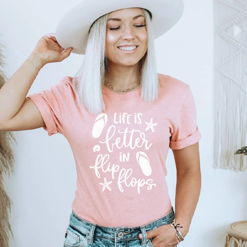 Special Discount Life Is Better In Flip Flops T-Shirt