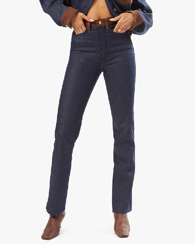 Online Specials Color Block Indigo Comfort Stretch Icon Jeans