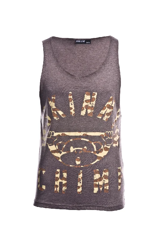 Doorbuster Deal Classic Raw Cut Gym Vest - Monkey Nut - Limited Edition