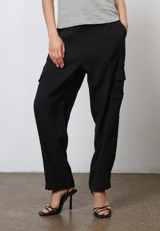 Stock Clearance NATURAL TROUSERS BLACK