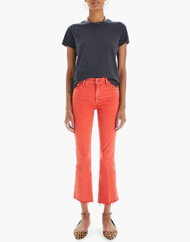 Special Price High Waisted Rascal Ankle Fray Jean