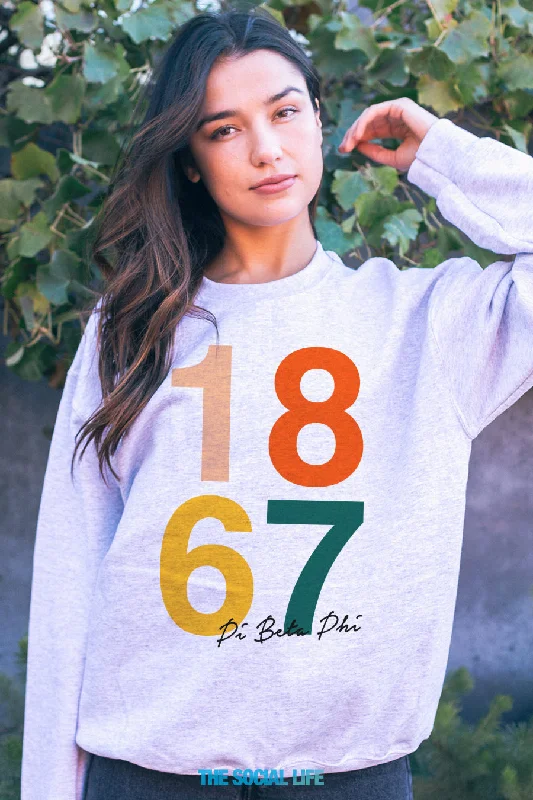 Unwind with Weekend Discounts Pi Beta Phi Big Year Crewneck