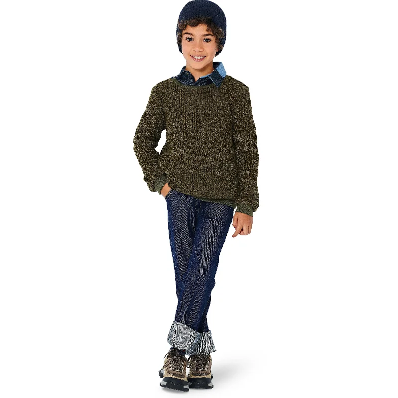 Burda Sewing Pattern 9251 Boys Trousers and Top