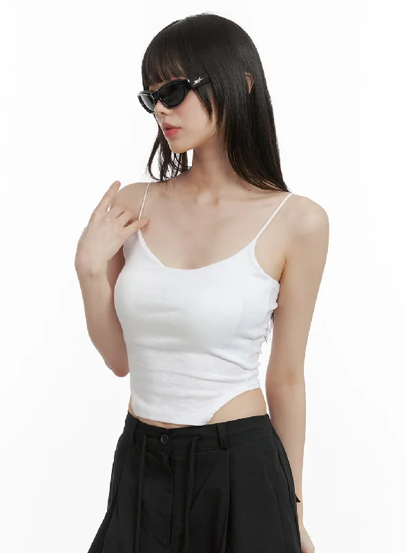Price Slash Solid Cami Top (with Pads) CY414