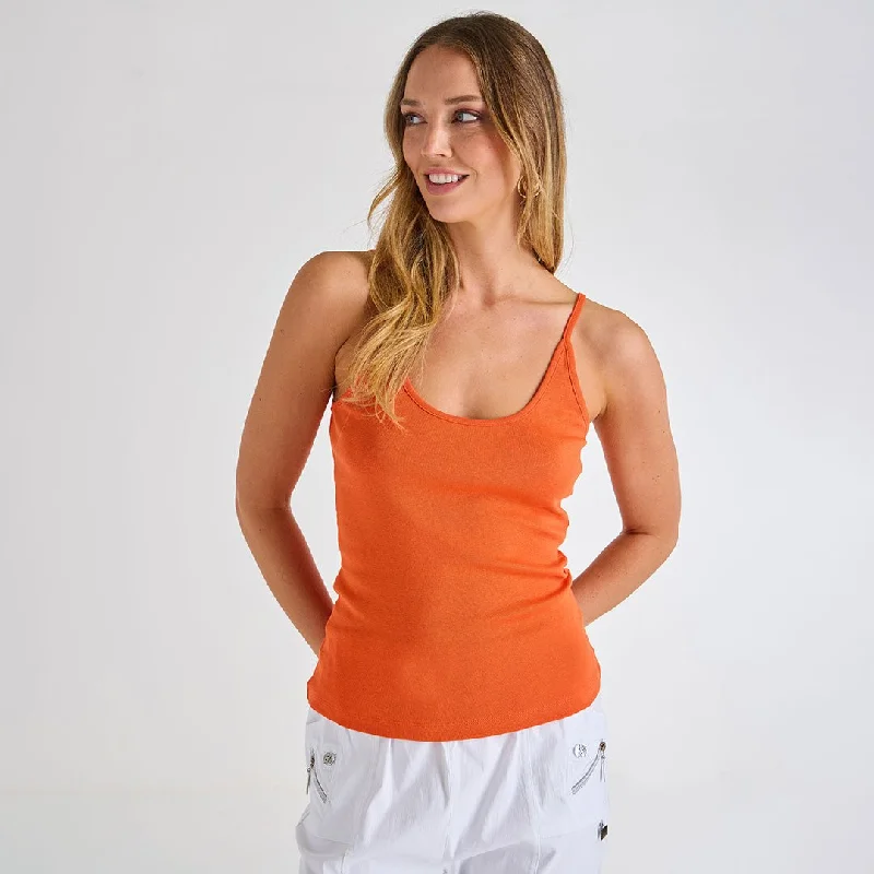 Weekend Specials to Relish Ladies Orangeade Strappy Vest
