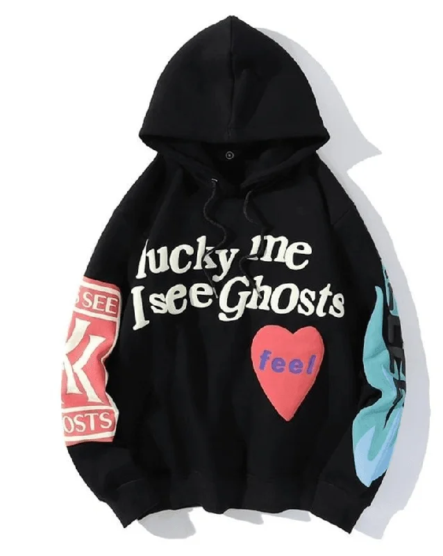 Weekend Savings Sensation Letters Printed Long Sleeve Hoodie