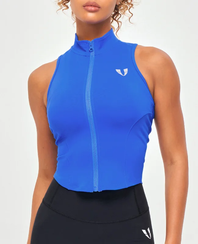 Epic Deals ZIP TANK TOP - Blue