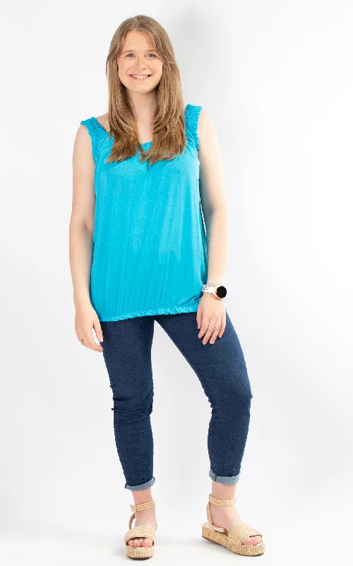 Weekend Offers That Please Lyra Vest | Aqua