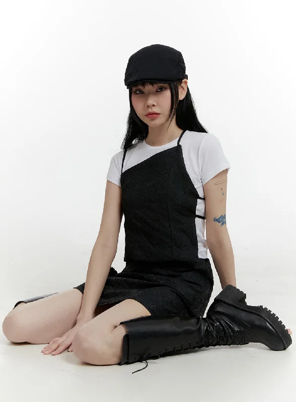 Don't Miss Quilted Sleeveless Strap Top CM429