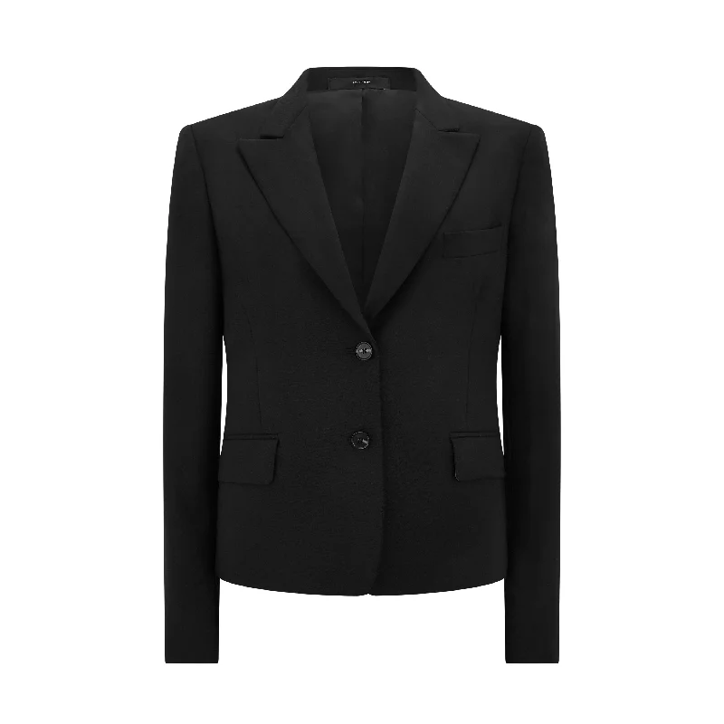 Savings Spectacular Tailored Peak Lapel Wool Jacket