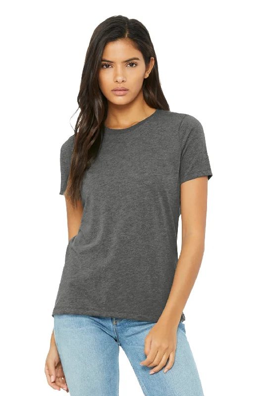 Overstock Sale Bella + Canvas Womens Short Sleeve Crewneck T-Shirt - Grey