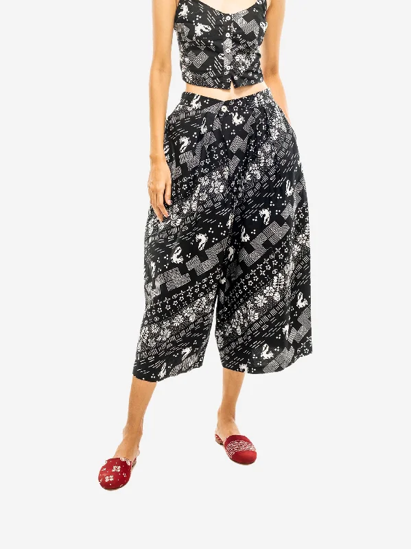 Weekend Deals You Can't Resist "Tambal" - Two Buttons Midi Pants