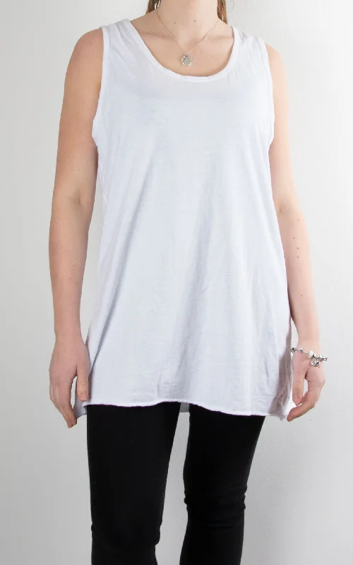 One-Day Only Basic Vest | White
