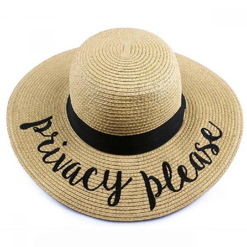 Buy Now ST-2017 Privacy Please Beach Hat