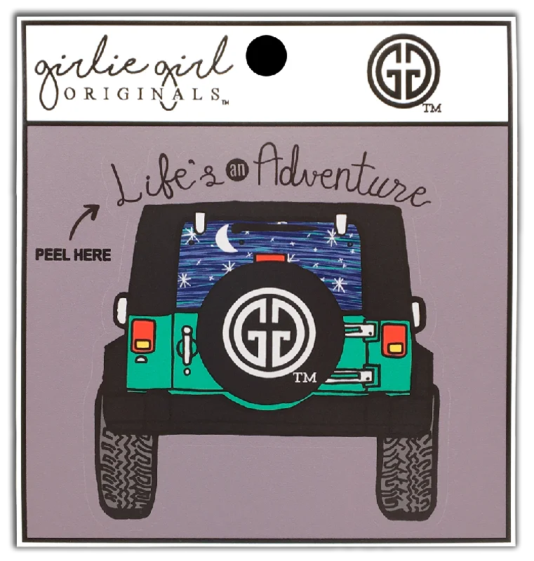 Super Sale Decal/Sticker Lifes an Adventure 2095