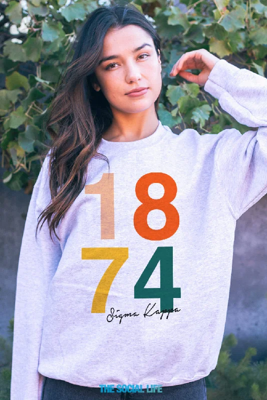 Make Your Weekend Count with Savings Sigma Kappa Big Year Crewneck