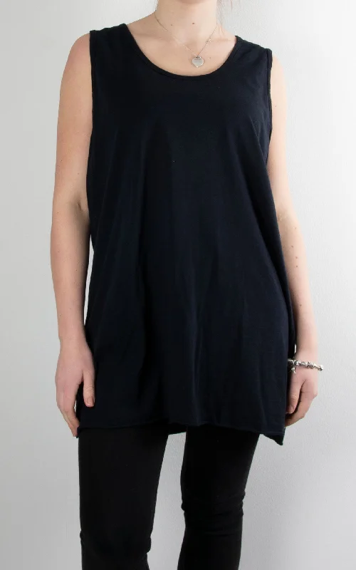 Mega Sale Basic Vest | Black