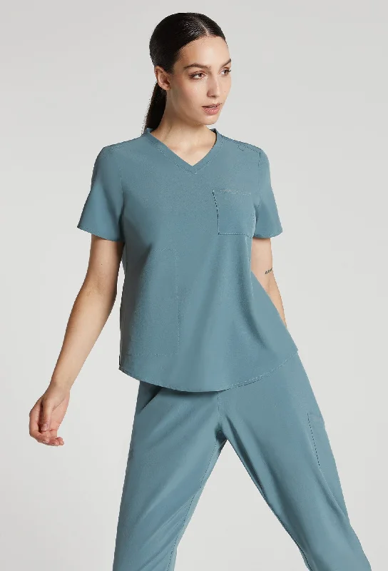 Steals and Deals Florence 2 Pocket Scrub Top
