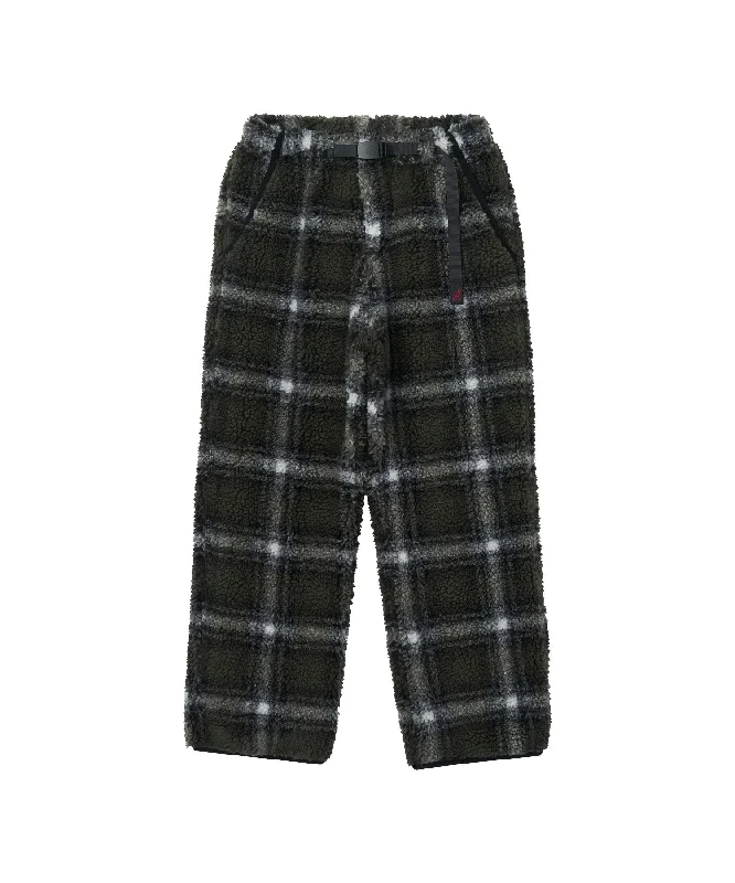 Gramicci Shadow Plaid Sherpa Pant