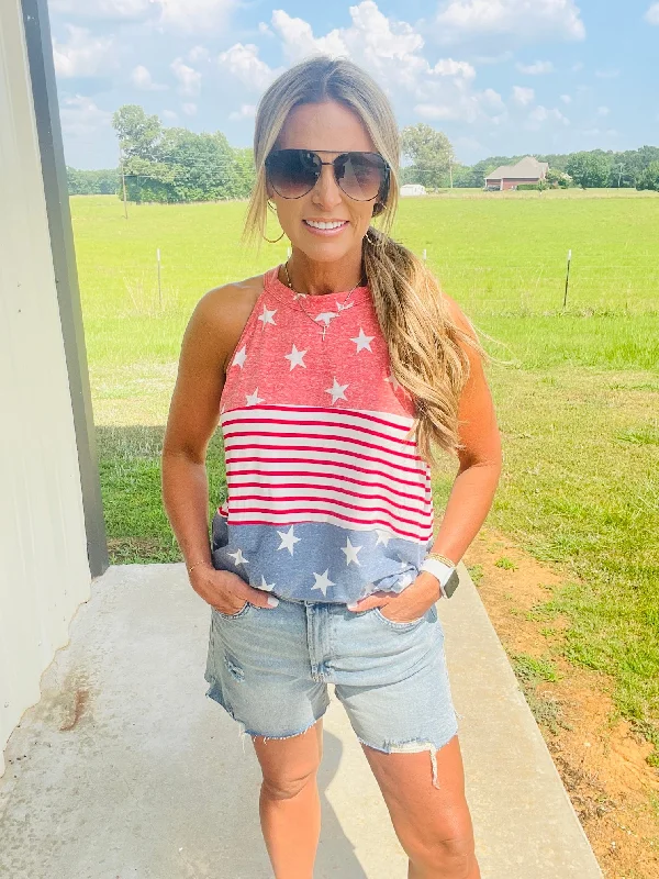 Daily Deals STAR SPANGLED TANK