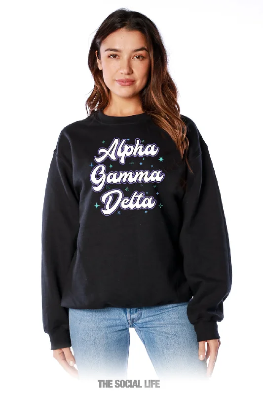 Price Slash Alpha Gamma Delta Mystic Crewneck