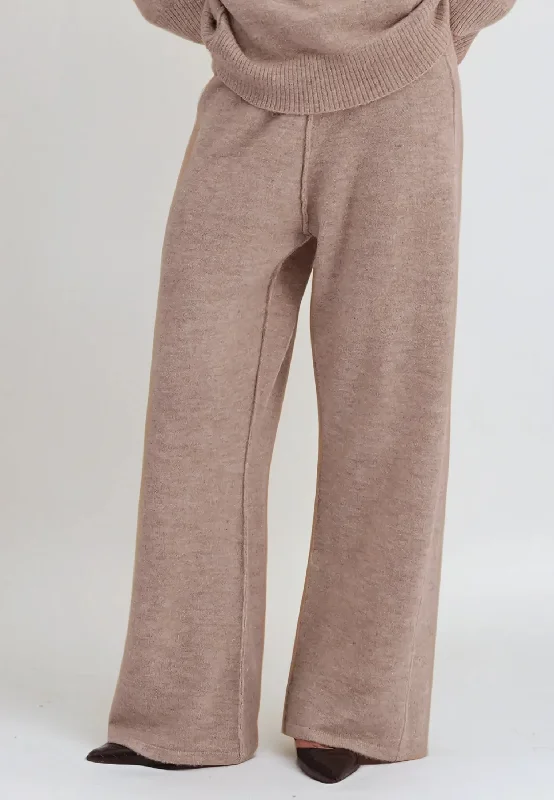 Special Buy KNIT TROUSERS BEIGE