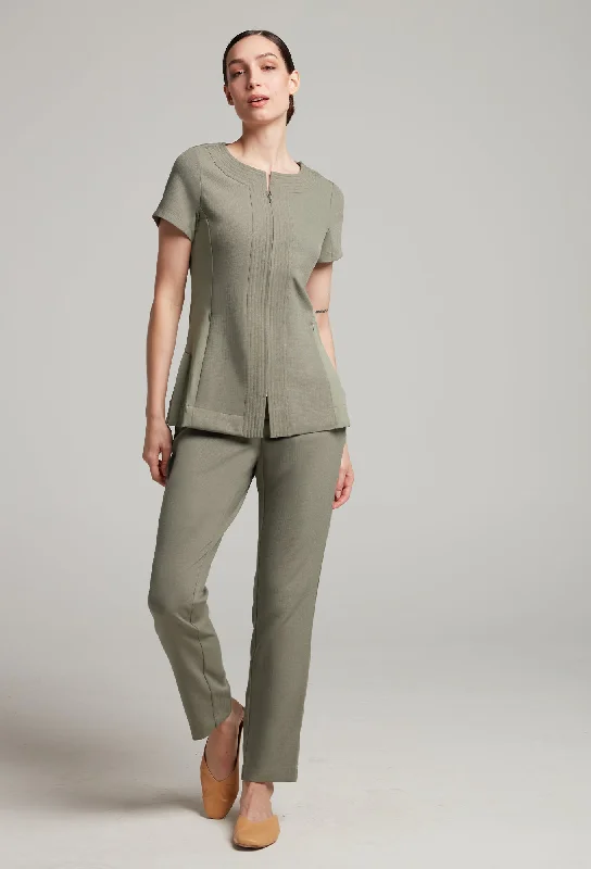 New Deals Women's Faux Linen Sorelle Tunic