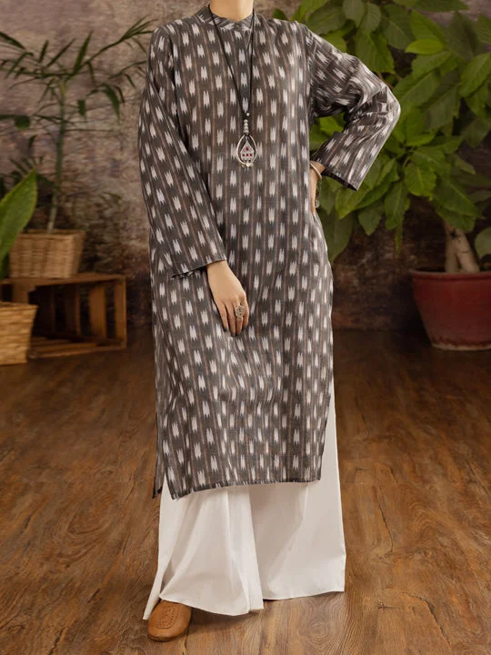 Super Deal Grey Linen Tunic - ALCR-LK-1104