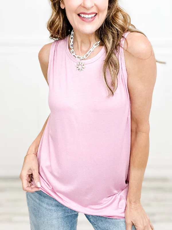Weekend Discounts to Love SLEEVELESS JERSEY KNIT TOP WITH BACK RIBBON