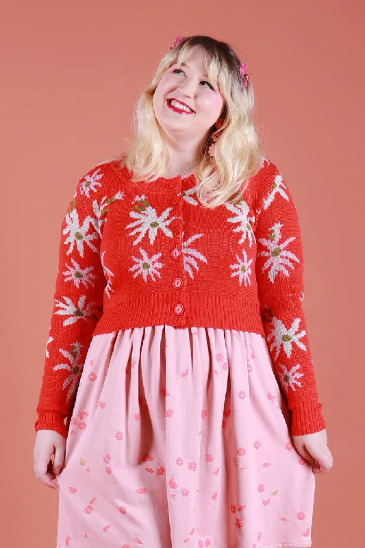 Great Deal Flannel Flower Primrose Cardie Chilli