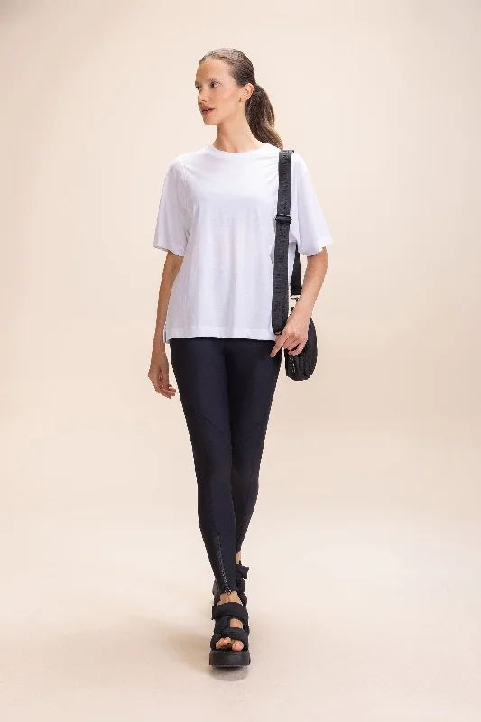 Early Bird Pima Cotton Half-Knit T-Shirt