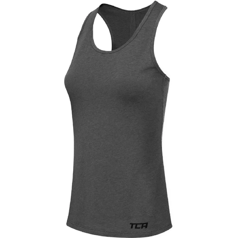 Today’s Deal TCA Natural Performance Womens Running Vest Tank Top - Grey