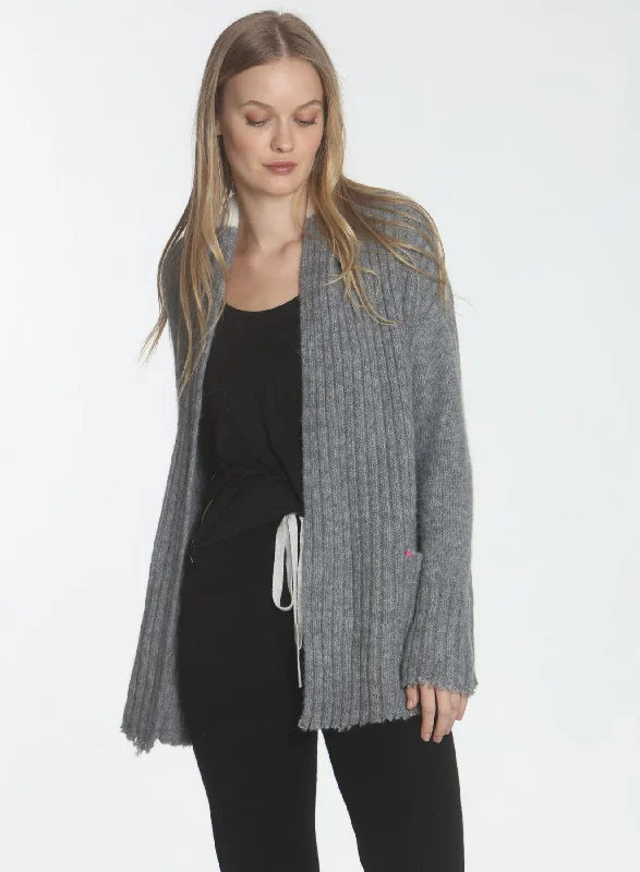 Weekend Specials to Cherish Coco Cozy Cardigan - Grey