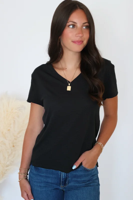 Deal Frenzy Ashton V-Neck Tee