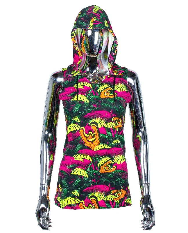 Best Deals GIRLS TECH VEST NEON JUNGLE