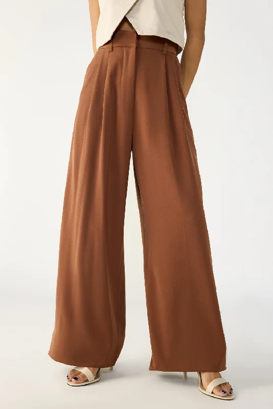 Weekend Specials to Snag Downtown Brown Adjustable Korean Pants