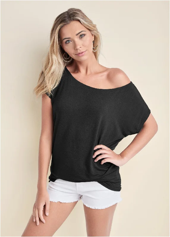 Discount Days Casual Tee - Black