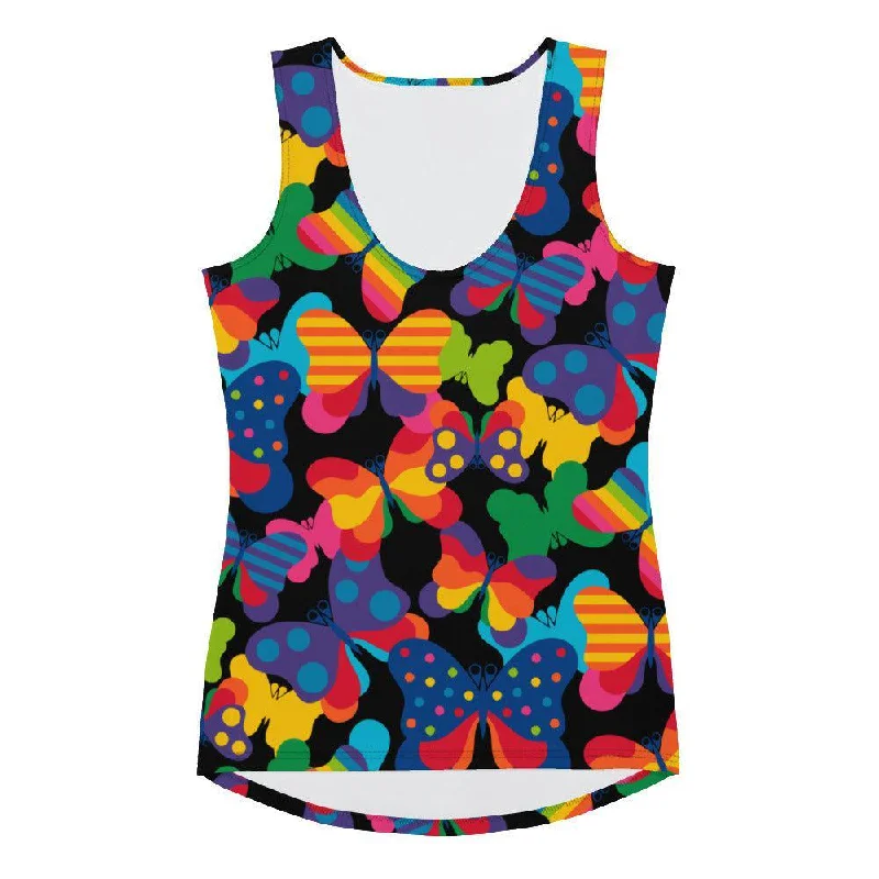 Weekend Discounts to Relish FLYRAVE black - Tank Top
