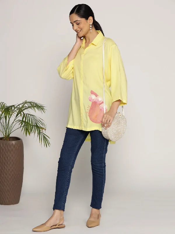 Lemon Rayon ShirtTop - Vivifiant