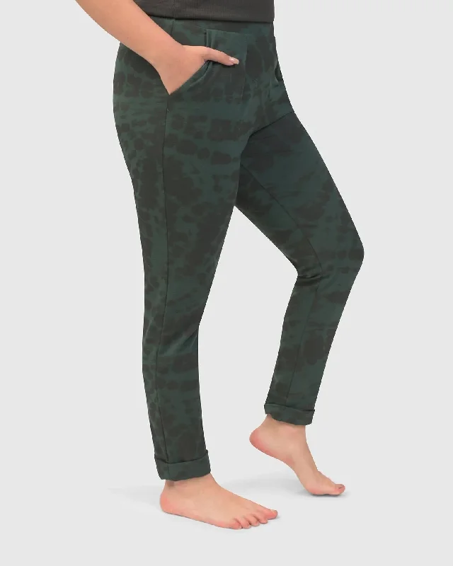 Weekend Discounts to Delight Exhale Jogger Pants, Forest Tie-Dye