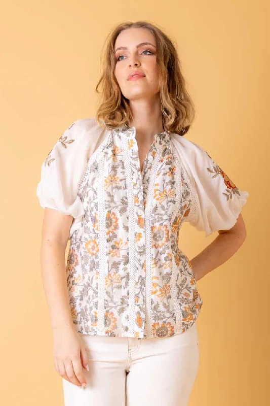 Midnight Sale Mocha Shirt Rust Vintage
