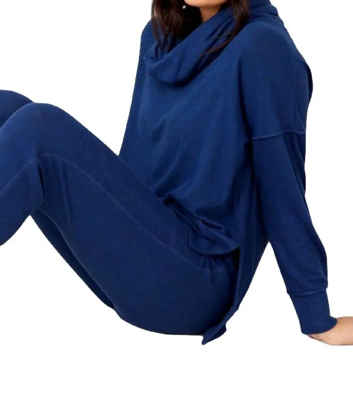 Weekend Bargains to Love Cowl Poncho In Cadet