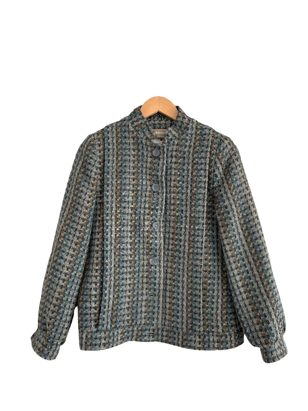 Special Offer Pitlochry Wool Jacket Blue UK Size 12
