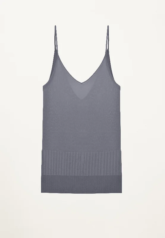 Bonus Savings Hi Lo Cami in Slate