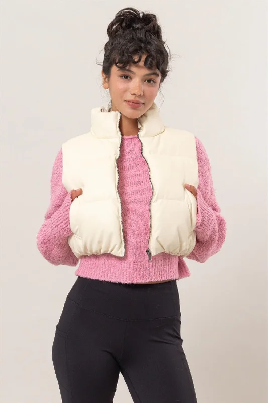 Exclusive Preview HYFVE Pocketed Solid Vest Coat
