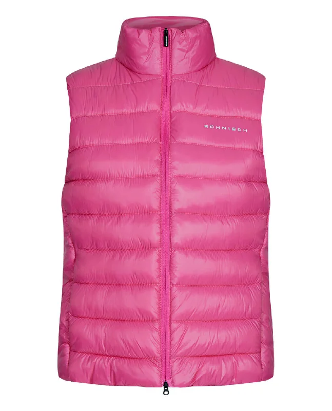 Loyalty Reward ROHNISCH Airlite Padded Vest Carmine Rose