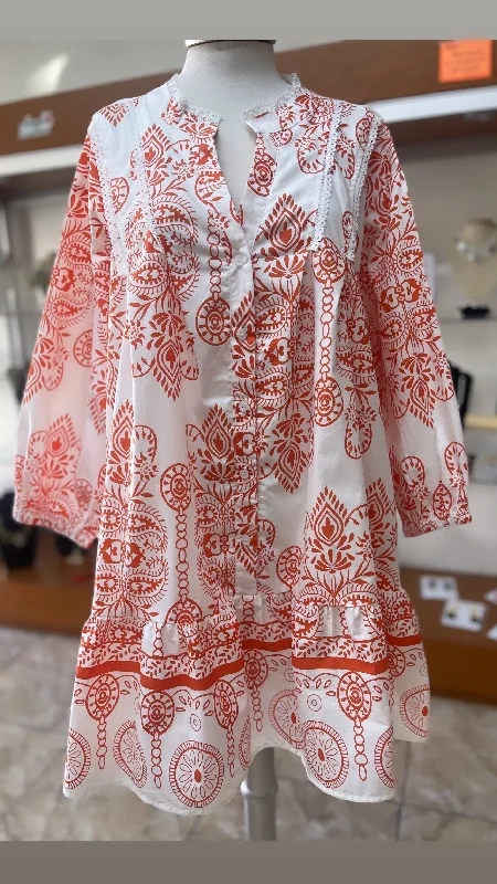 Extra Discounts Tunic Top/ Mini Dress OS+