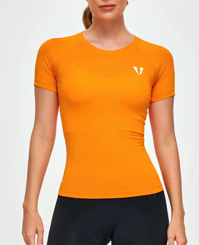Instant Deal Basic Athletic T-shirt - Orange